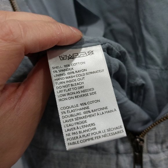 BDG Grey Dusty Blue Romper XS - Picture 6 of 6